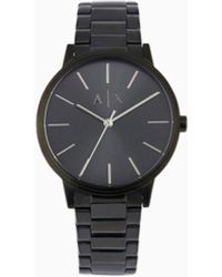 ARMANI EXCHANGE - Watch With Steel Strap - Lyst