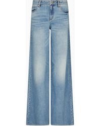 ARMANI EXCHANGE - Jean Coupe Décontractée En Denim De Coton Extensible - Lyst