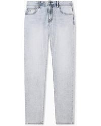 ARMANI EXCHANGE - Slim Fit 5 Pockets Pant Washed Cotton-Blend Denim - Lyst