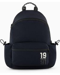 Armani Exchange - Scuba Fabric Backpack 1991 - Lyst