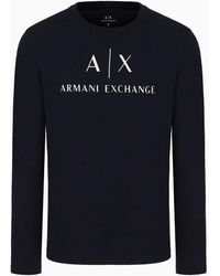 Armani Exchange - Camiseta De ga Larga - Lyst