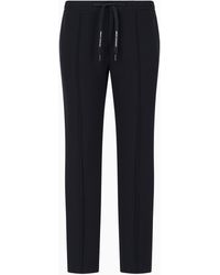 ARMANI EXCHANGE - Straight Fit Trousers - Lyst