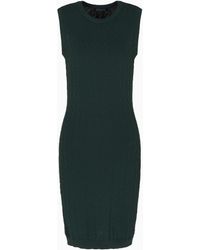 ARMANI EXCHANGE - Abito A Tubino Con Logo Allover - Lyst