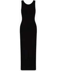 Armani Exchange - Long Dress - Lyst