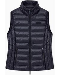 ARMANI EXCHANGE - Slim-Fit Down Vest - Lyst