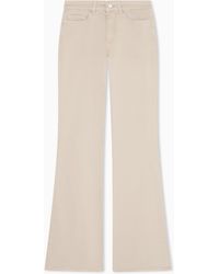 ARMANI EXCHANGE - High-Waisted Flared Jeans - Lyst