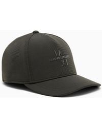 ARMANI EXCHANGE - Gorra Con Visera Y Logo - Lyst