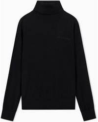 ARMANI EXCHANGE - Merino Turtleneck Sweater - Lyst