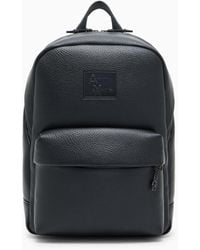 ARMANI EXCHANGE - Backpack With Embossed Logo - Lyst