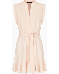 ARMANI EXCHANGE - Short Dress - Lyst
