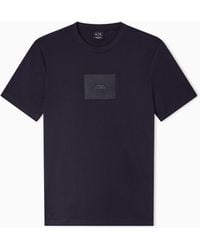 ARMANI EXCHANGE - Regular Fit Cotton T-Shirt - Lyst