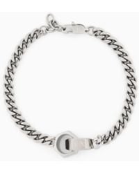 ARMANI EXCHANGE - Stainless Steel Id Bracelet - Lyst
