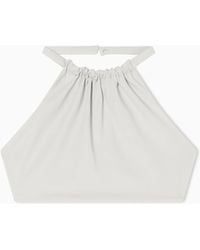 ARMANI EXCHANGE - Cropped Top - Lyst