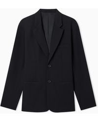 ARMANI EXCHANGE - Single Breasted Jacket - Lyst