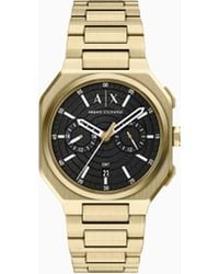ARMANI EXCHANGE - X Bass Dual-Time Watch - Lyst