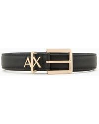 ARMANI EXCHANGE - Tongue Belt - Lyst