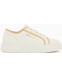 ARMANI EXCHANGE - Technical Fabric Sneakers - Lyst