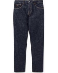 ARMANI EXCHANGE - Five-Pocket Comfort Slim-Fit Jeans - Lyst