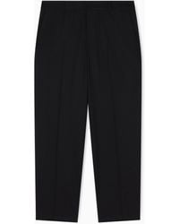 ARMANI EXCHANGE - Straight-Leg Wool Blend Trousers - Lyst