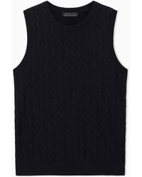 ARMANI EXCHANGE - Haut Intégral Avec Logo En Maille Jacquard Essential - Lyst