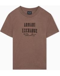 ARMANI EXCHANGE - Relaxed Fit T-Shirt - Lyst