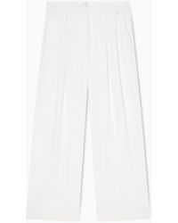 ARMANI EXCHANGE - Classic Recycled Twill Trousers - Lyst