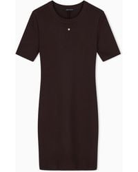 ARMANI EXCHANGE - Slim Fit Dress - Lyst