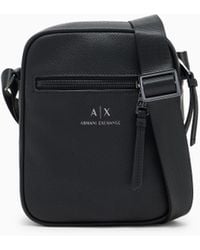 ARMANI EXCHANGE - Borsa A Tracolla Con Logo - Lyst