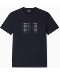 ARMANI EXCHANGE - Slim Fit Cotton T-Shirt - Lyst