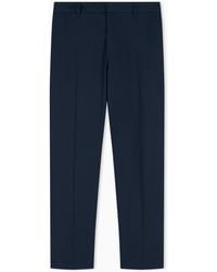 ARMANI EXCHANGE - Classic Comfort Cotton Twill Trousers - Lyst