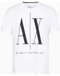 Armani Exchange - Armani Icon T Shirt - Lyst