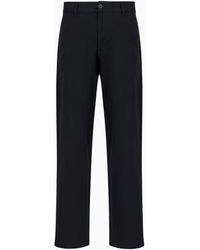 ARMANI EXCHANGE - Pantaloni Over Fit - Lyst