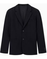 ARMANI EXCHANGE - Single-Breasted Two-Button Jacket - Lyst