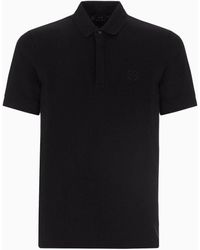 Armani Exchange - Poloshirt Aus Baumwolle - Lyst