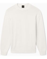 ARMANI EXCHANGE - Ribbed Crew Neck Sweater - Lyst