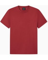 ARMANI EXCHANGE - T-Shirt Essential Vestibilità Slim Jersey Cotone Pima - Lyst