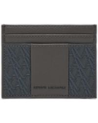ARMANI EXCHANGE - Credit Card Holder Regular Fit - Lyst