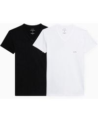 Armani Exchange - Lounge T-shirts - Lyst
