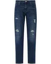 ARMANI EXCHANGE - Slim Fit-Jeans J13 Aus Baumwolldenim - Lyst