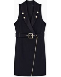 ARMANI EXCHANGE - Slim Fit Dress With Viscose - Lyst