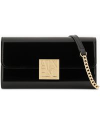 ARMANI EXCHANGE - Smooth Leather Bifold Wallet - Lyst