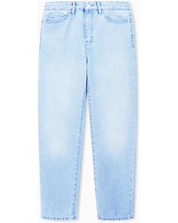 ARMANI EXCHANGE - Vaqueros Boyfriend De Mezclilla Rígida - Lyst