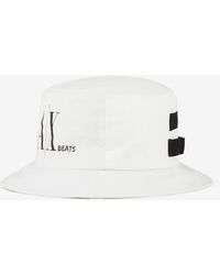 Armani Exchange Bucket Hat - White