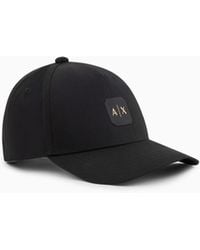 ARMANI EXCHANGE - Cotton Hat - Lyst