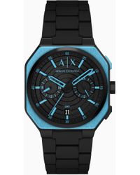 ARMANI EXCHANGE - X Bass Dual-Time-Uhr - Lyst