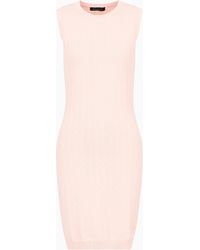 ARMANI EXCHANGE - Vestido Tubo Con Logotipo Integral - Lyst