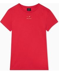 ARMANI EXCHANGE - Classic Regular Fit Cotton Jersey T-Shirt - Lyst