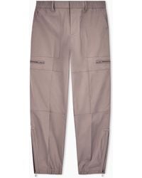 ARMANI EXCHANGE - Regular Fit Trousers With Lining - Lyst