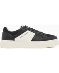 ARMANI EXCHANGE - Technical Fabric Sneakers - Lyst
