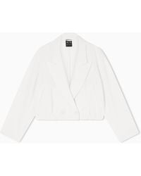 ARMANI EXCHANGE - Dobby Fabric Jacket - Lyst